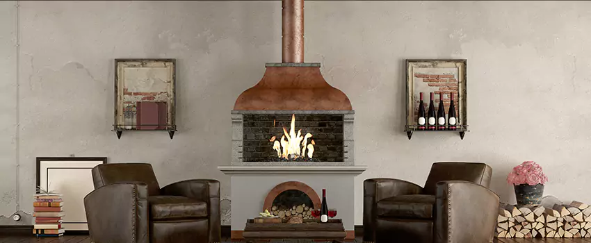 Thelin Hearth Products Providence Pellet Insert Fireplace Installation in Sandy Springs, GA