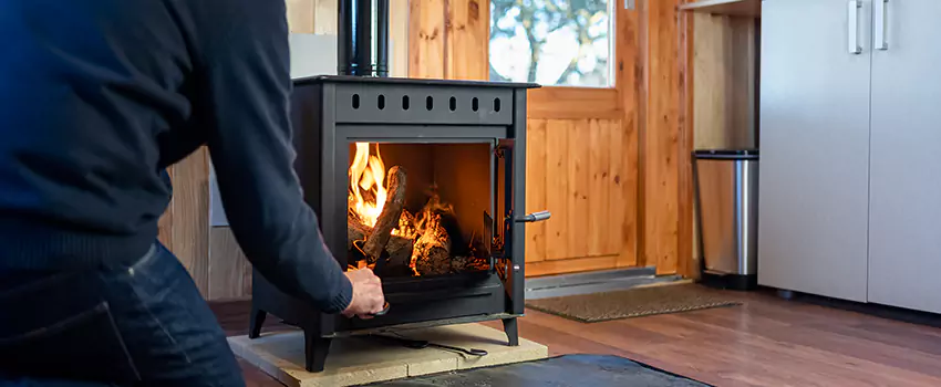 Open Hearth Wood Fireplace Installation in Sandy Springs, GA