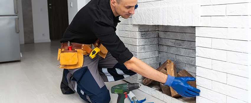 Fireplace Damaged Damper Frame Repair Services in Sandy Springs, Georgia
