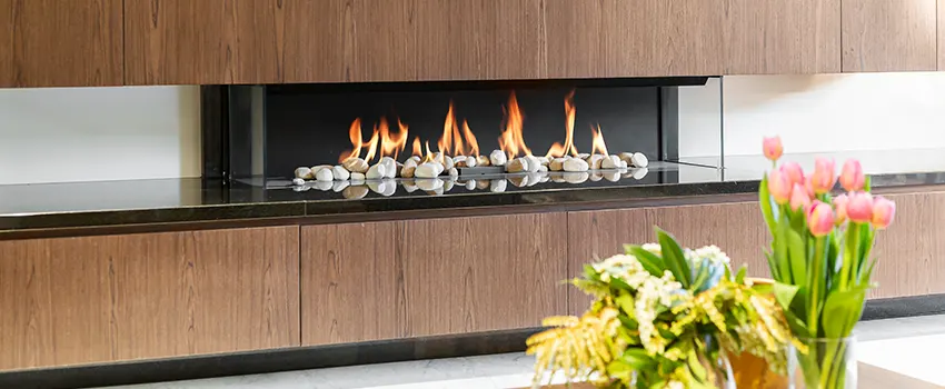 Double-height Fireplace Design Refurbishment in Sandy Springs, Georgia